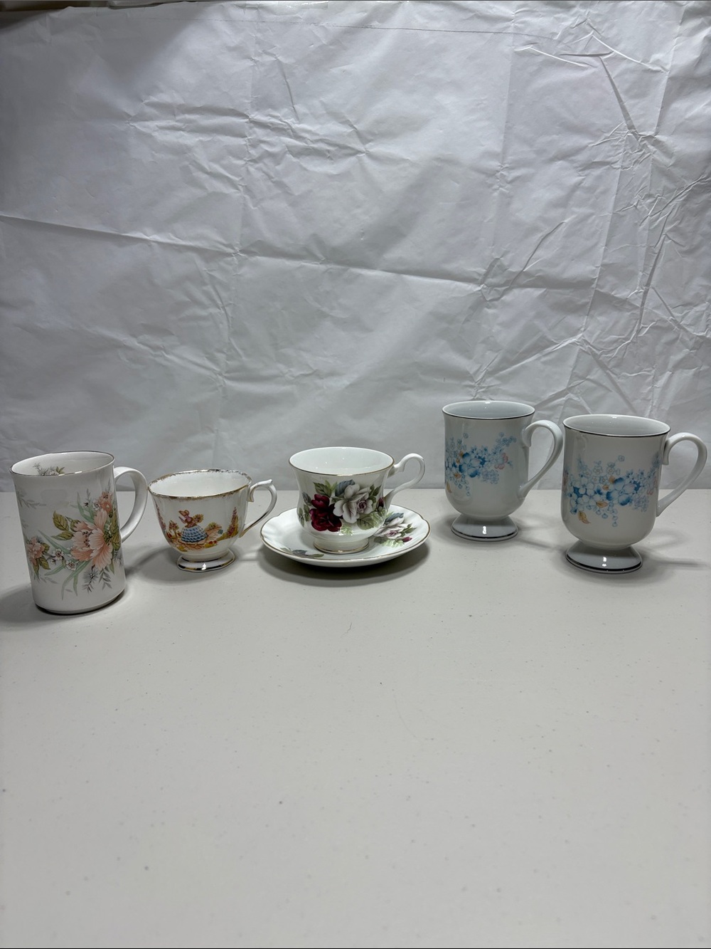 Royal Albert Dainty Dinah Teacup and Saucer